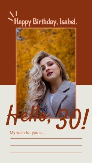 My wish for you is...