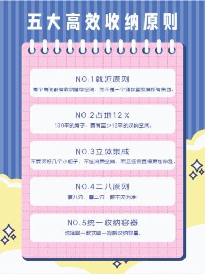 每个房间都有收纳储存空间，而不是一个储存室放满所有东西。
